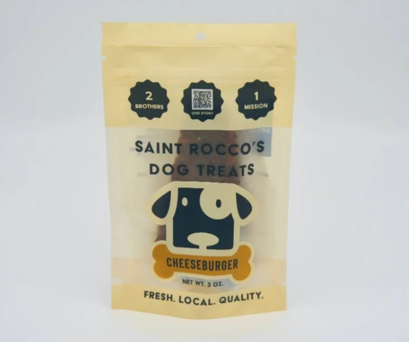 Saint Roccos Treats Cheeseburger Flavor