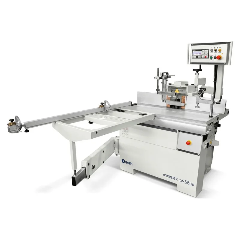 SCM Minimax TW 55es Tilting Spindle Shaper w/Ready 3UP Control (3PH)