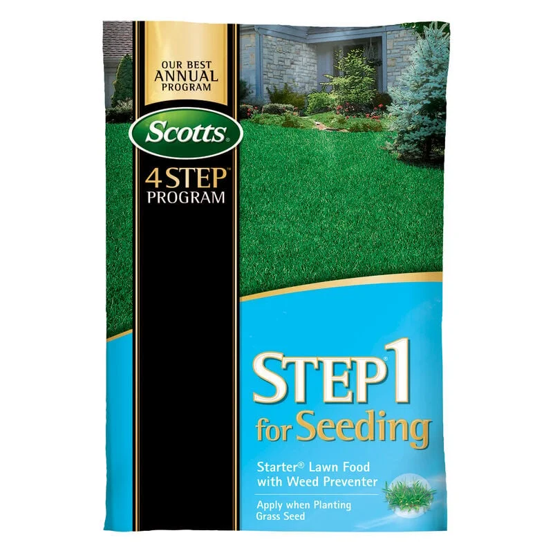 Scotts STEP 1 - For Seeding Starter Lawn Food with Weed Preventer