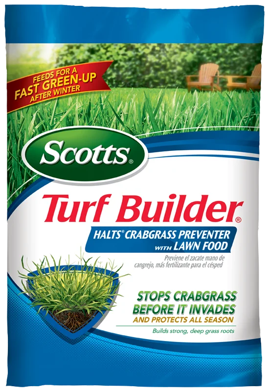 Scotts Turf Builder Halts Crabgrass Preventer with Lawn Food