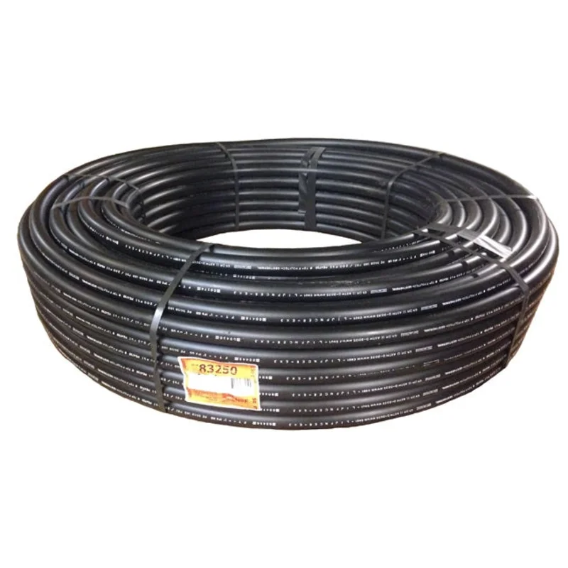 SDR11 1-1/4" IPS PE4710 Black Hdpe Pipe 100 ft Coil