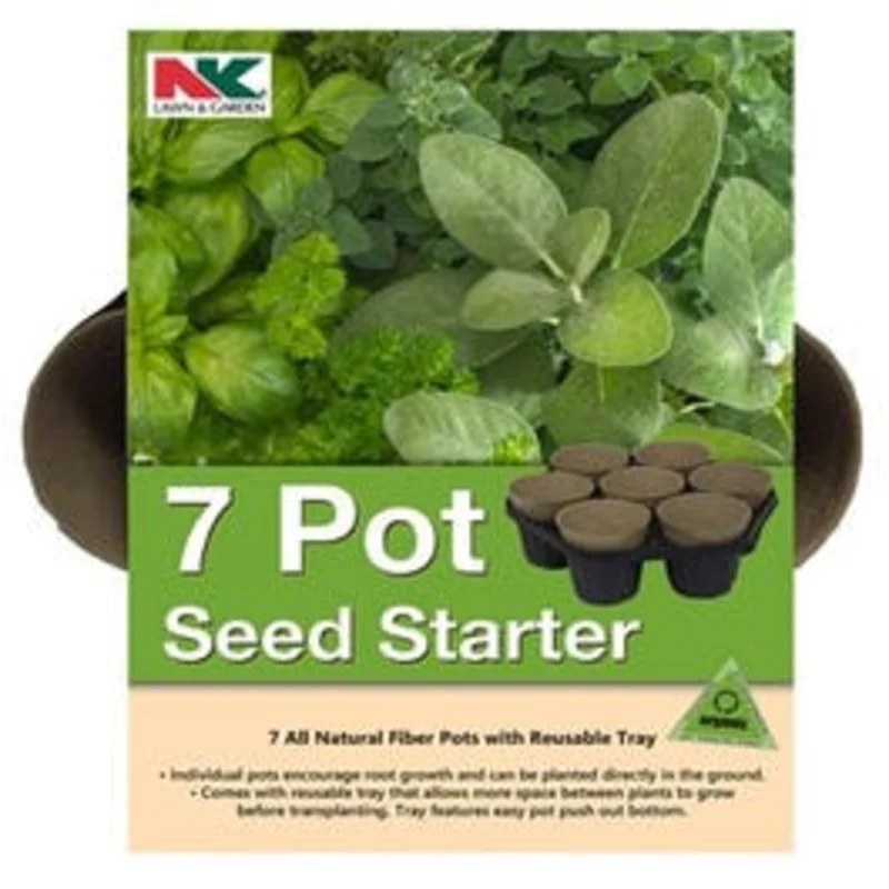 Seed Starter Tray, 7 Pots