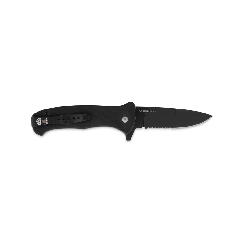 Serrated Edge Al Mar S.E.R.E. Molded Folding Knife - 3.6"