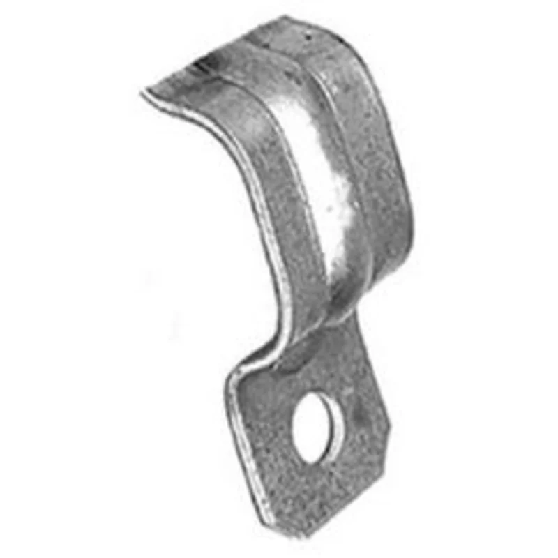 Service Cable Strap, Steel, 1-Hole, 6-Pk.