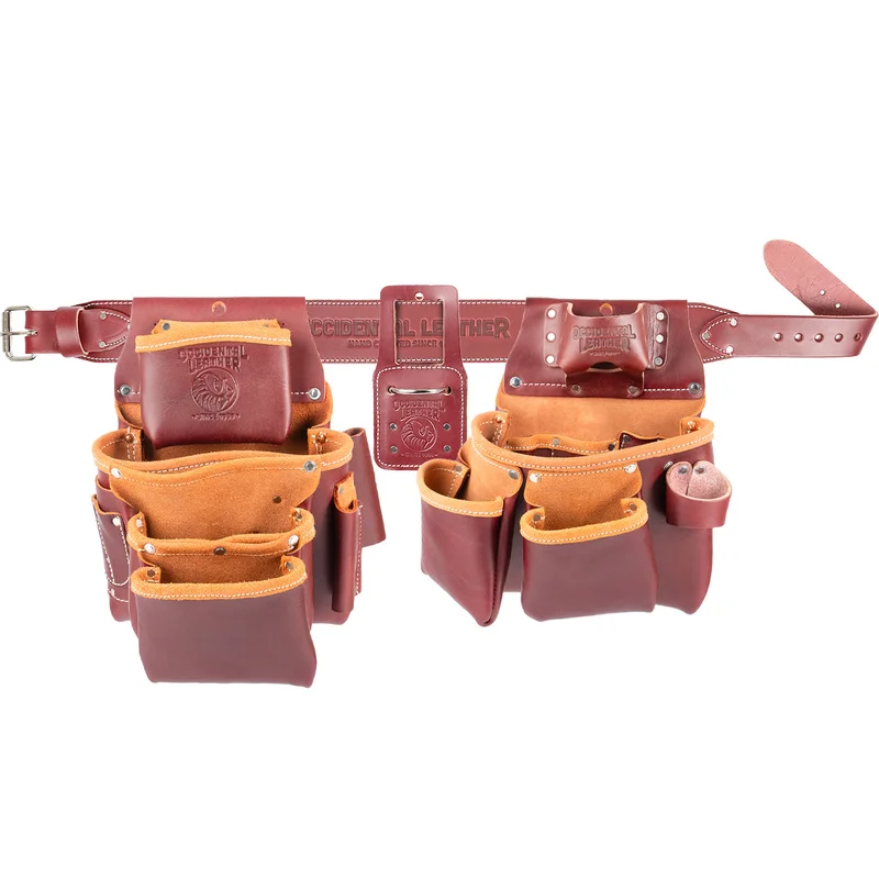Seven Bag Framer Tool Belt Setup
