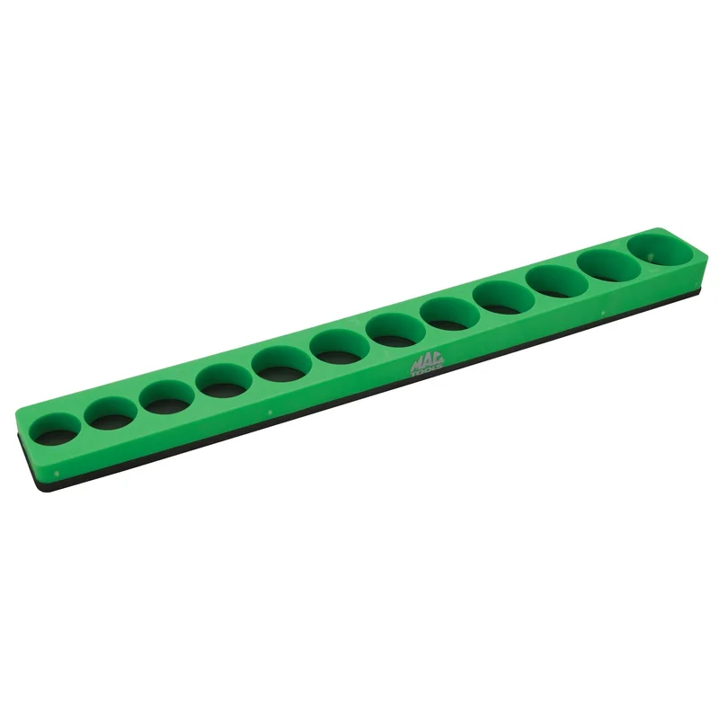 Shallow Straight Line Socket Holder - Green