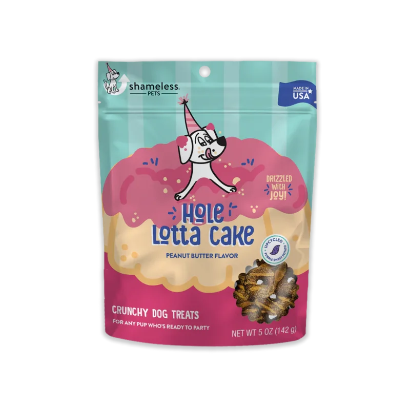 Shameless Pets Hole Lotta Cake Crunchy Dog Treats