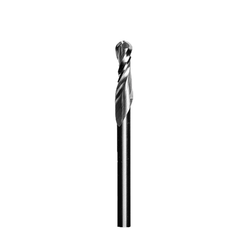 Shaper Up-Spiral Ball Nose Router Bit - 1/4" Diameter, 3/4" Cut, 1/4" Shank