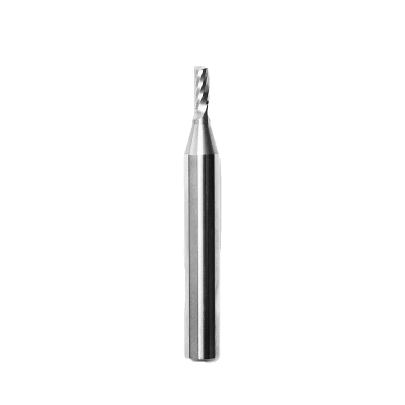 Shaper Up-Spiral O-Flute Router Bit - 1/8" Diameter, 1/4" Cut, 1/4" Shank