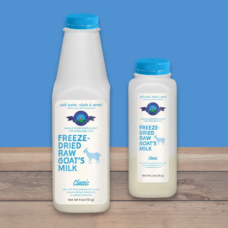 Shepherd Boy Farms Freeze-Dried Raw Goats Milk Classic For Dogs & Cats
