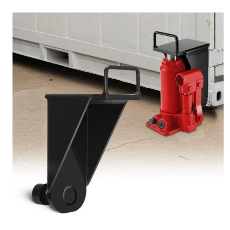 Shipping Container Jack Lug with U-Shaped Handle 2-Pack Storage Leveler Booster Withstands Sun & Rain Heavy Duty Container Jack Lug for Shipping Industry