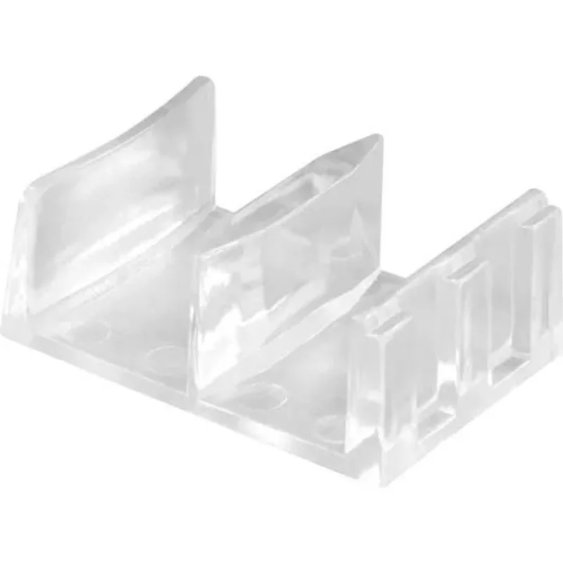 Shower Door Bottom Guide Assembly Prime-Line M 6058 (Pack of 2)