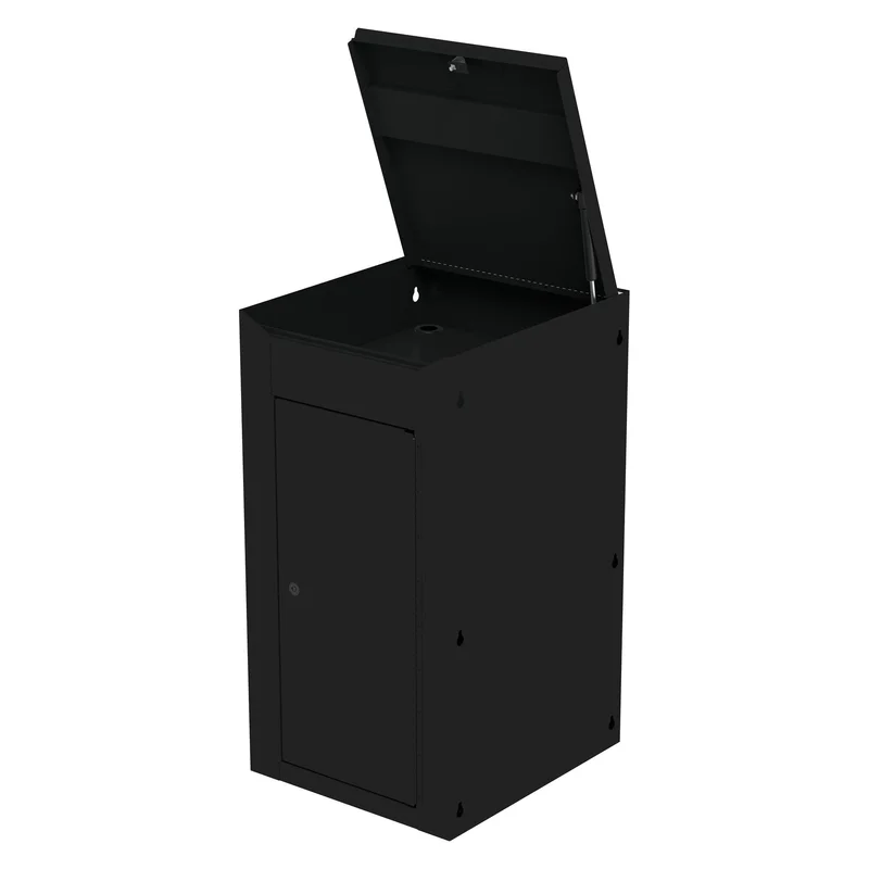 Side Cabinet for UC3720 (MB199) Carts - Flat Black