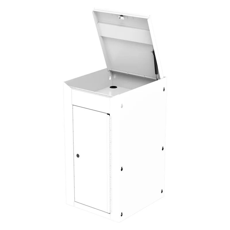 Side Cabinet for UC3720 (MB199) Carts - Titanium White