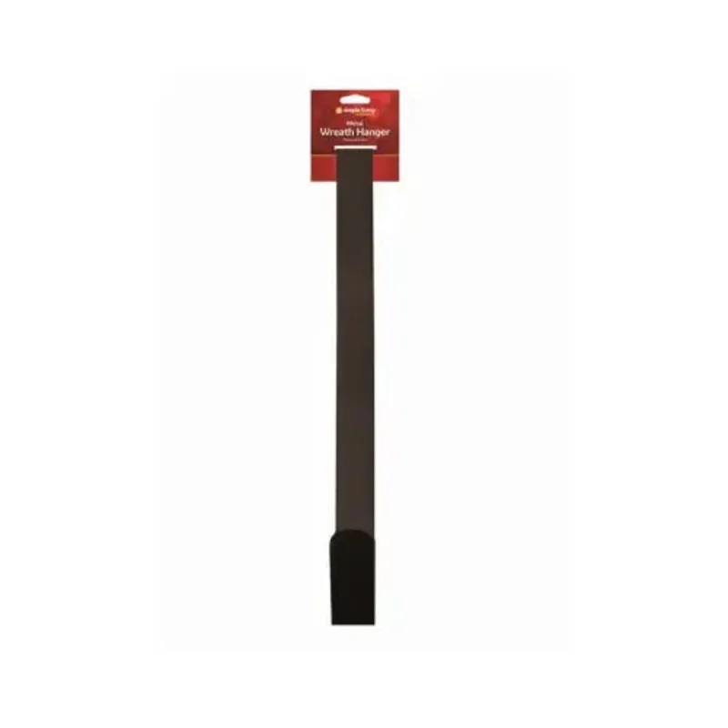 Simple Living Solutions Metal Wreath Hanger Black