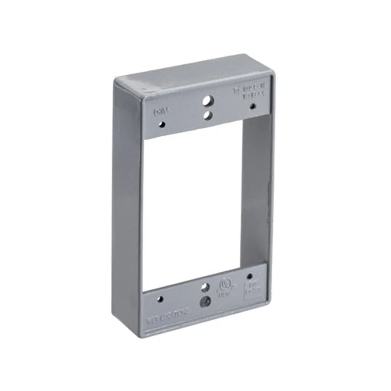 Single Gang Weatherproof Rectangle Extension Box WB1EXT (Pack of 50)