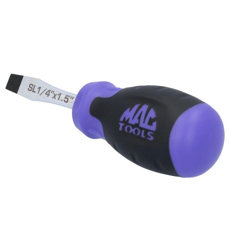 SL 1/4 x 1.5 Slotted Screwdriver - Purple