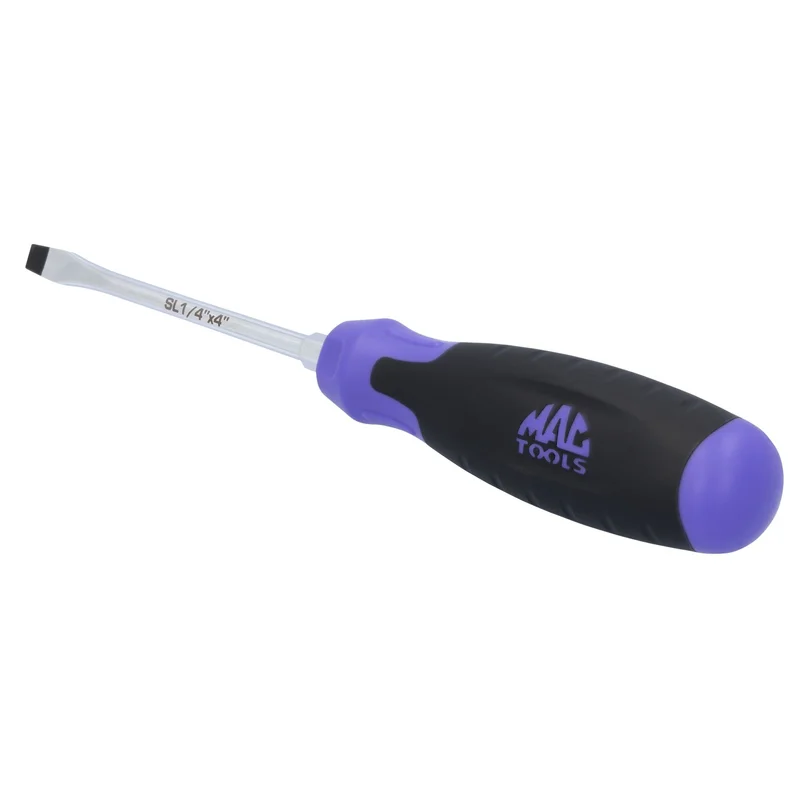 SL 1/4 x 4 Slotted Screwdriver - Purple