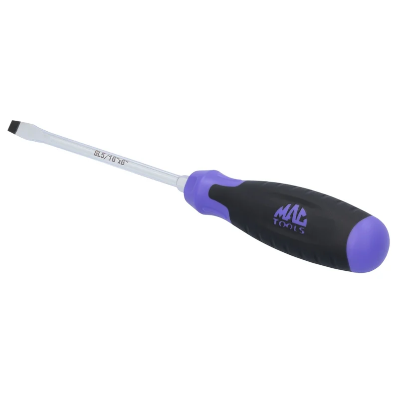 SL 5/16 x 6 Slotted Screwdriver - Purple