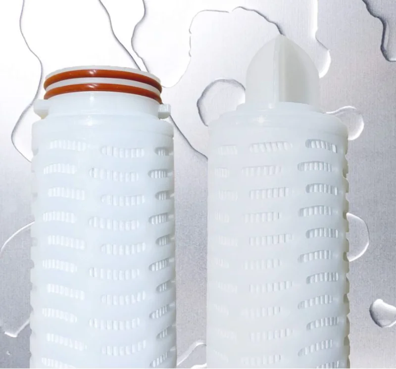 SM10ZH : SPECTRUM Bubble Point Pleated PES Filter 0.45m 10" 226 with SS Inserts/Fin/Silicone O-ring