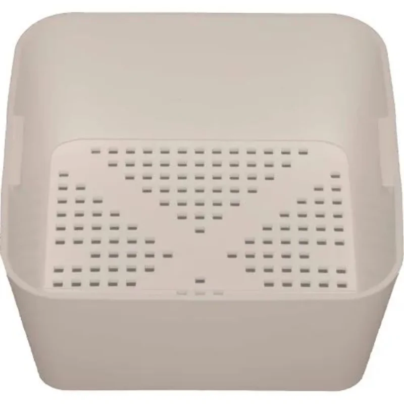 Small Deep Style White Plastic Floor Drain Strainer Krowne 30-145