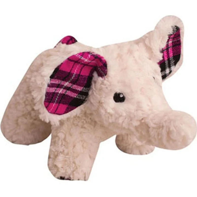 SNUGAROOZ ELLA THE ELEPHANT WHITE/PLAID