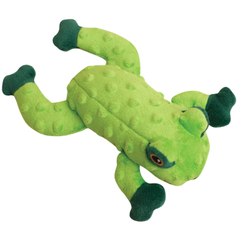 Snugarooz Lilly the Frog Plush Dog Toy