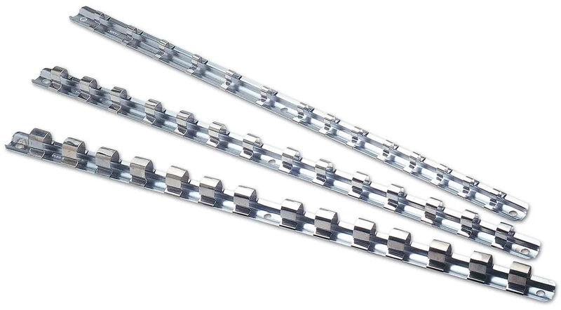 Socket Rails 1/4" 3/8" 1/2" 3pc 0090