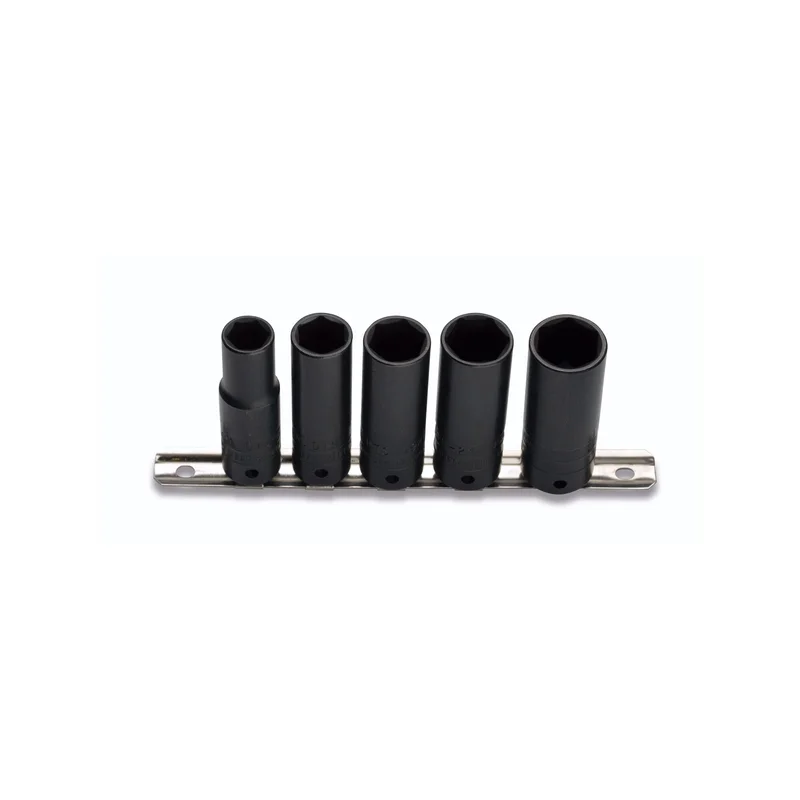 Socket Set, Metric Thin Wall Impact - 5-PC.