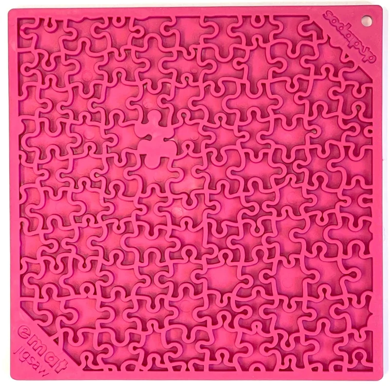 Soda Pup Enrichment Mat Jigsaw Blue