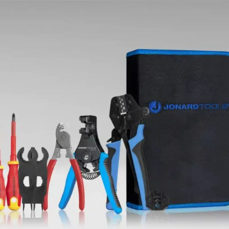 Solar Panel MC3 and MC4 Crimping Tool Kit With Insulated Screwdrivers SPK-100