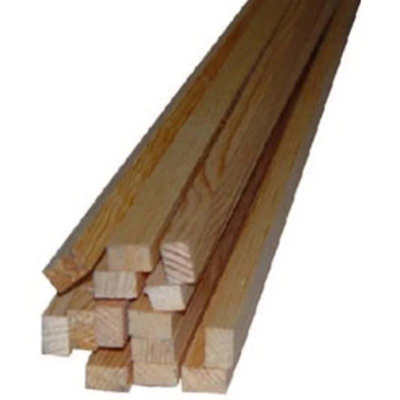 Solid Pine Moulding, Square, 1-1/16 x 1-1/16-In. x 8-Ft.