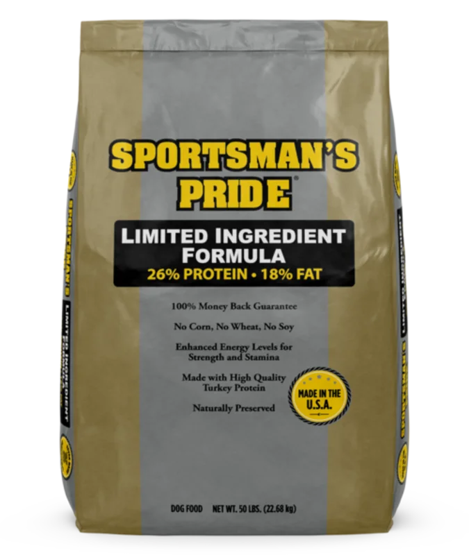 Sportsmans Pride Limited Ingredient Formula Dog Food 40 Pound