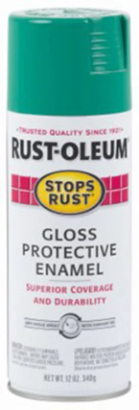 SPRAY PAINT 12 OZ SATIN COSTL GY STOP RUST
