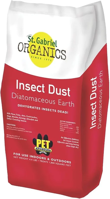 St. Gabriel Organics Diatomaceous Earth Insect Dust Crawling insect Killer