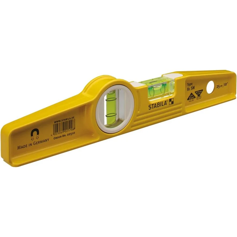 Stabila 10 Type 81 SM Die Cast Magnetic Torpedo Level