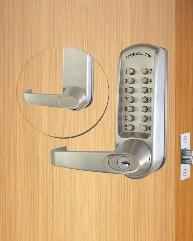 Stainless Steel Heavy Duty Code Free Mechanical With Mortise Lock and Back to Back Mortise Lock