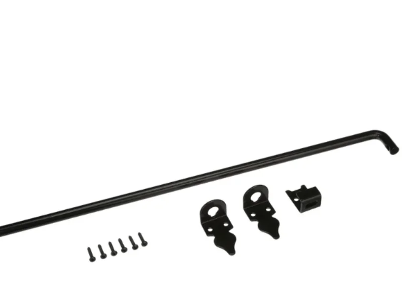 Stainless Steel Lockable Drop Rod Black
