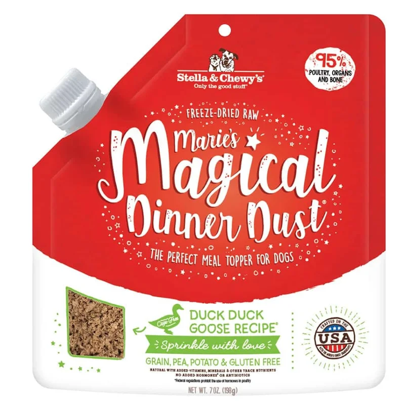 Stella & Chewy's Maries Magical Dinner Dust Duck Duck Goose Recipe