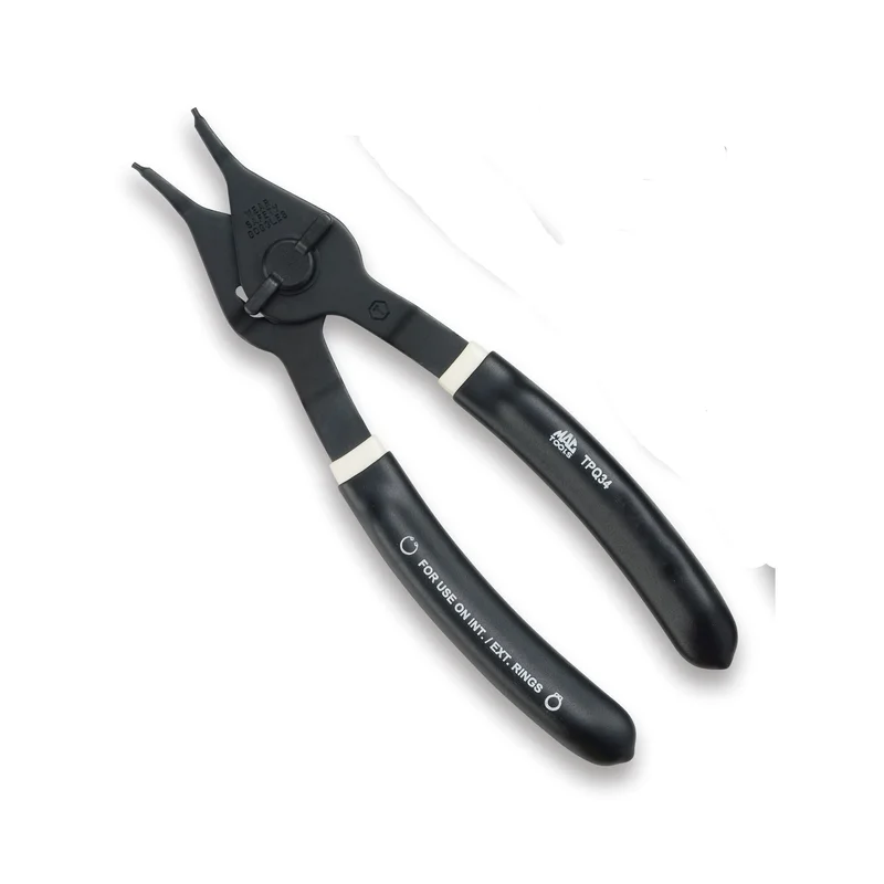 Straight Quarter-Turn Retaining Ring Pliers 7-3/4"