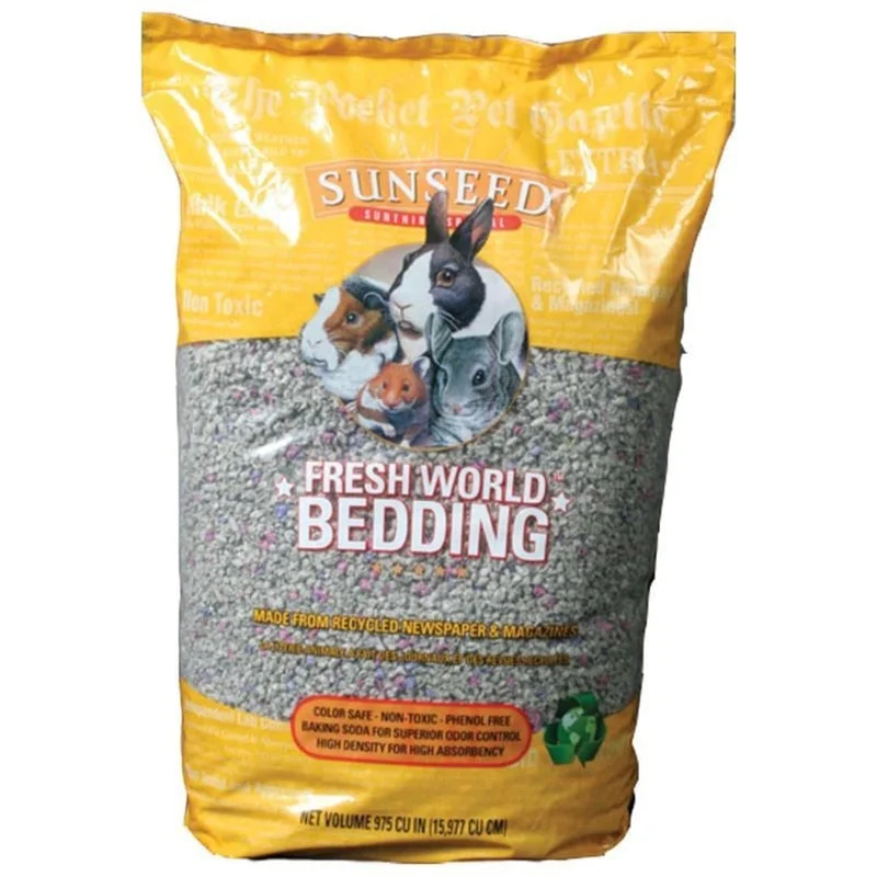 Sunseed Fresh World Bedding Multi-Pet Formula GRAY FLECK