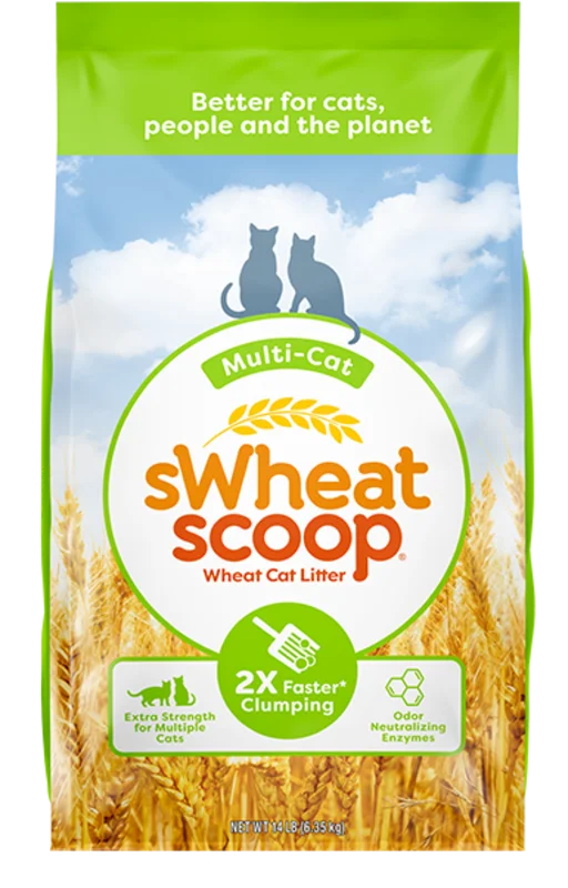 sWheat Scoop Multi-Cat Wheat Cat Litter