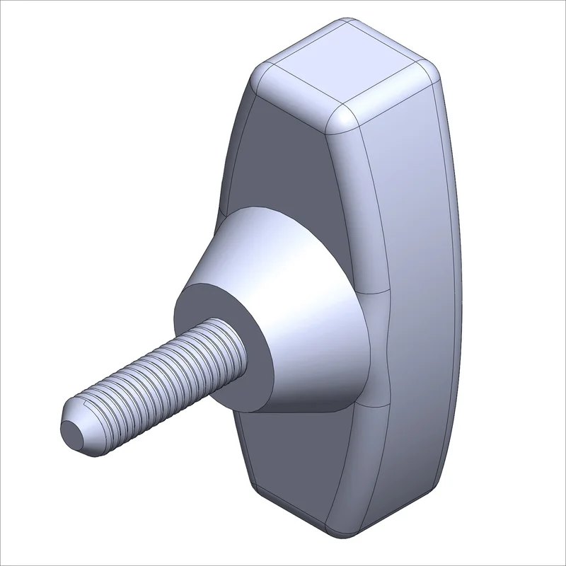 T-Handle 5/16-18 Plain