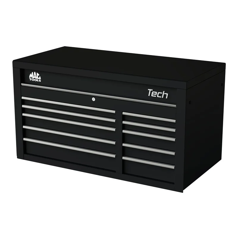 Tech Series 10-Drawer Top Chest - Galaxy Black