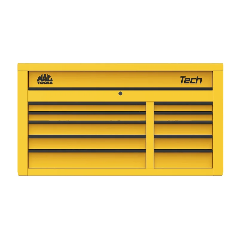 Tech Series 10-Drawer Top Chest - Sunburst Yellow