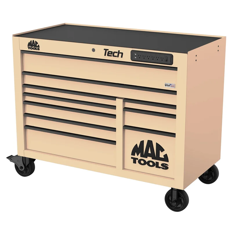 Tech Series 10-Drawer Workstation - Desert Tan
