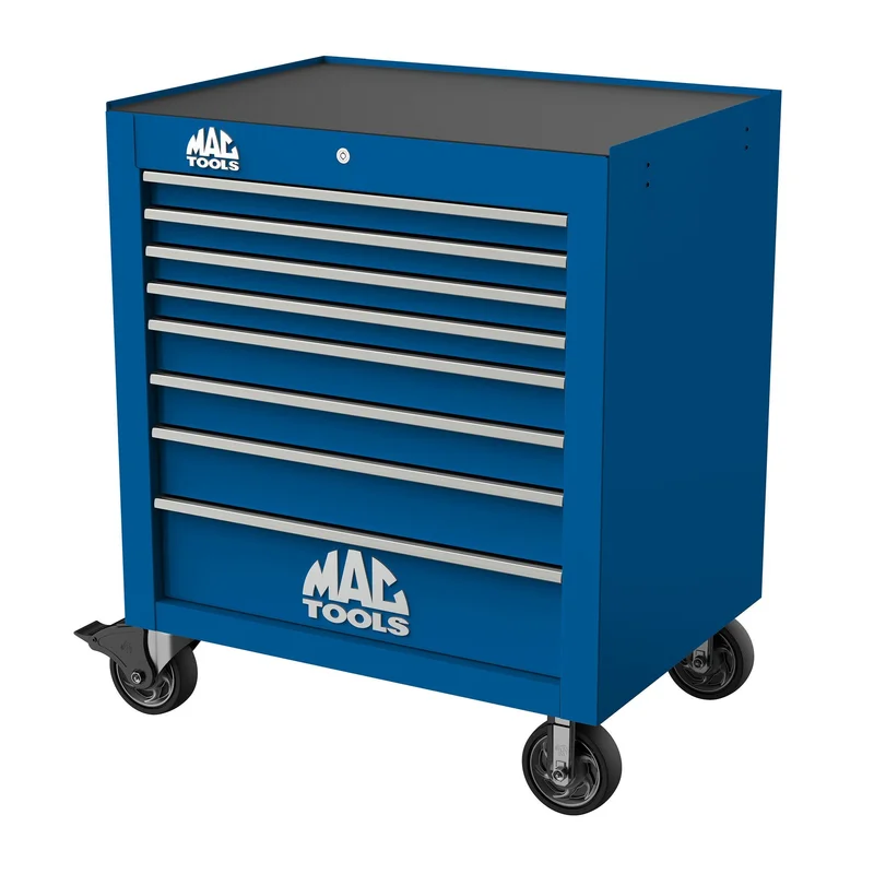 Tech Series 8-Drawer Workstation - Sapphire Blue