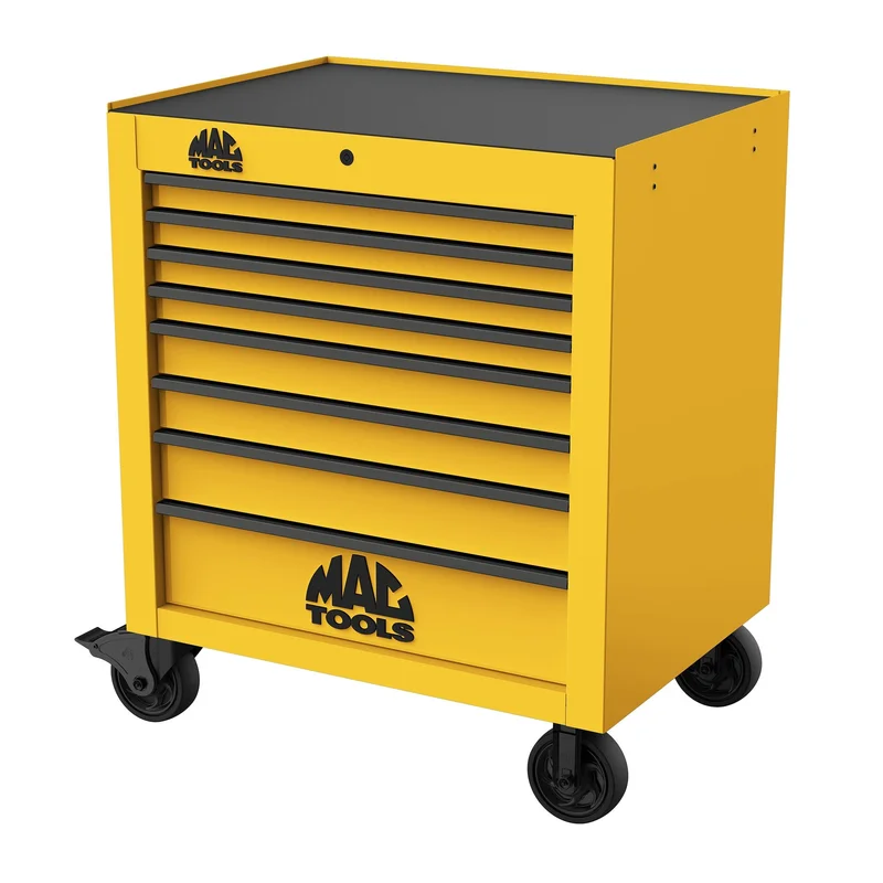 Tech Series 8-Drawer Workstation - Sunburst Yellow