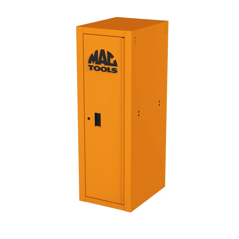 Tech Series Full Length Side Cabinet - Fireball Orange