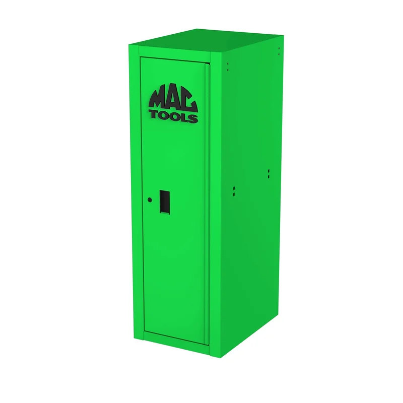 Tech Series Full Length Side Cabinet - Lime Green